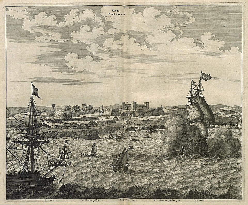 View of Fort Nassau, Ghana