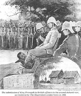 The submission of Asantehene Prempeh I, 1896