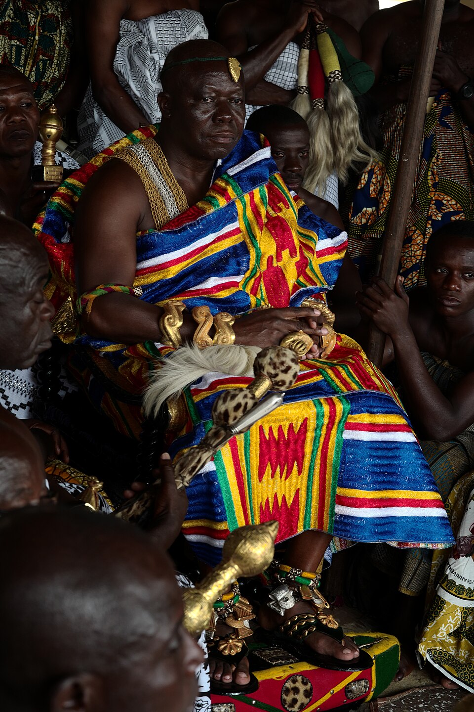 Akwasidae festival – Asantehene at Manhyia Palace